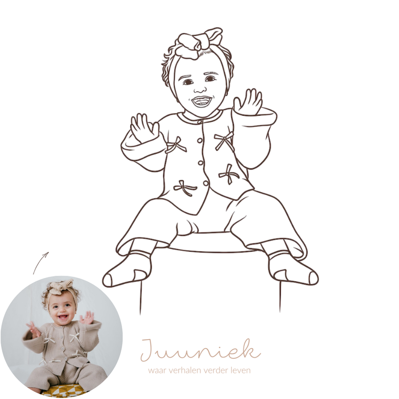 Digitale lijntekening, voorbeeld 3